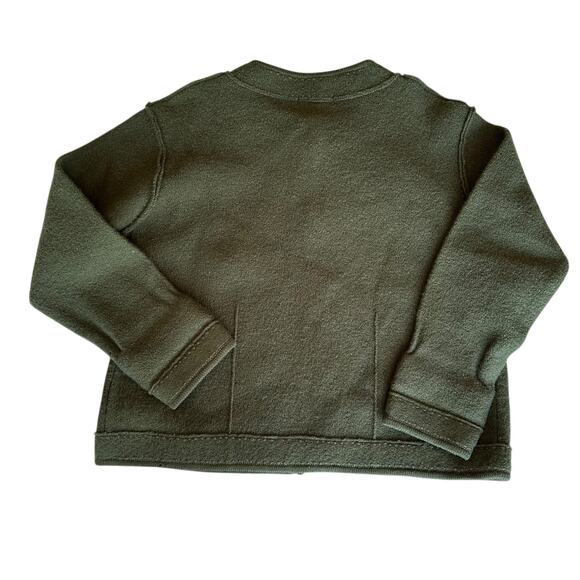 Womens Sweater Size XL Green Wool Classic Timeless Outdoors Preppy Earthy Hiking - Picture 5 of 6